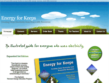 Tablet Screenshot of energyforkeeps.org